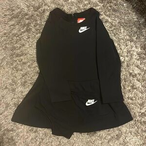 Black Nike dress and bottoms. Gently worn.